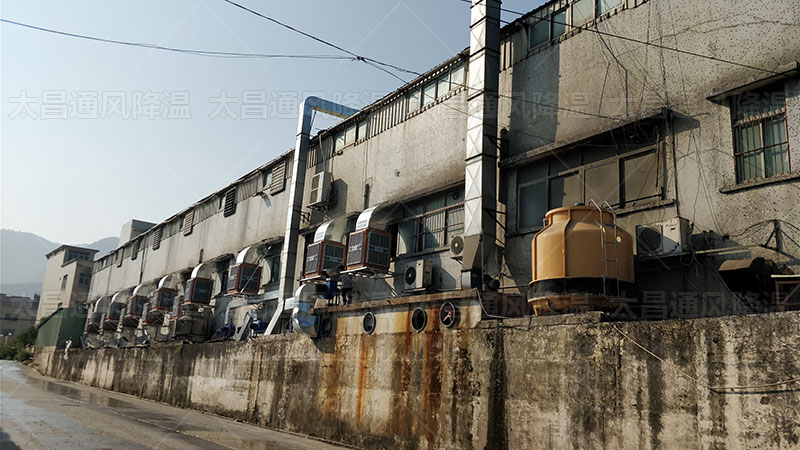 印刷廠車(chē)間該如何通風(fēng)降溫